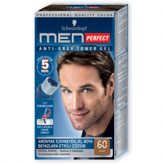 Men Perfect Amonyaksız Jel Saç Boyası - Kahve 60