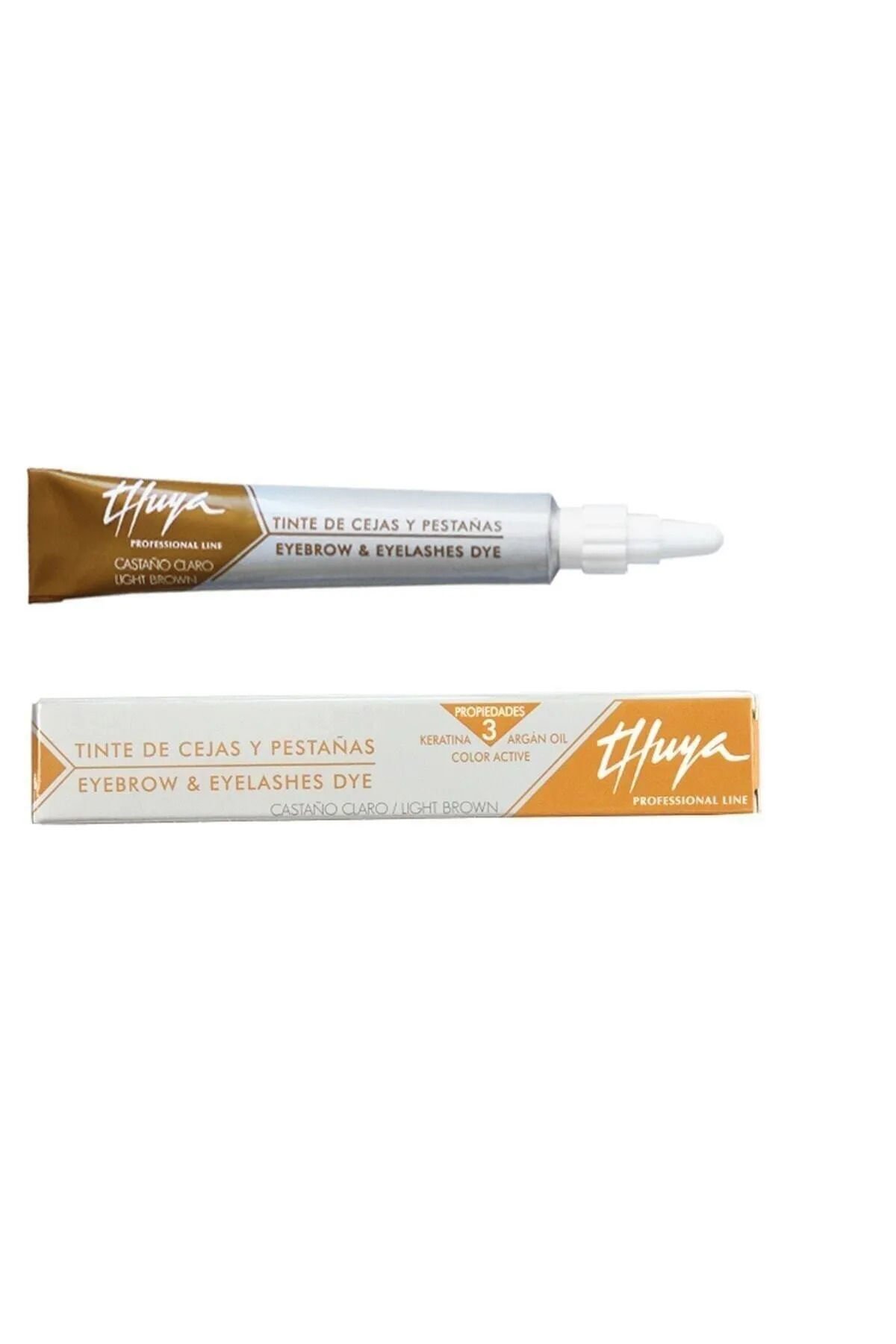 Thuya Kaş Kirpik Boyası 14ml (Açık Kahve)
