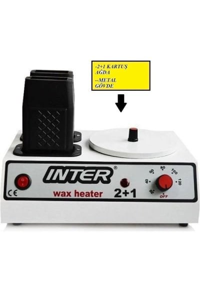 İnter 2+1 Ağda Makinesi