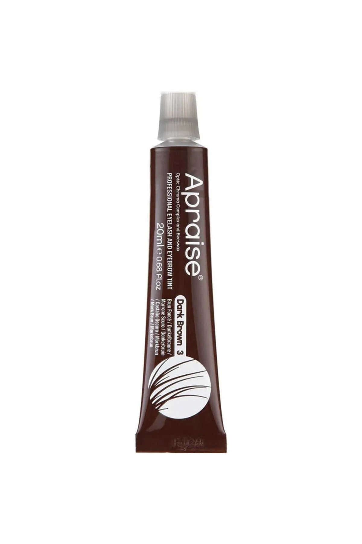 Apraise Kaş Kirpik Boyası 3 Koyu Kahve 20 ML