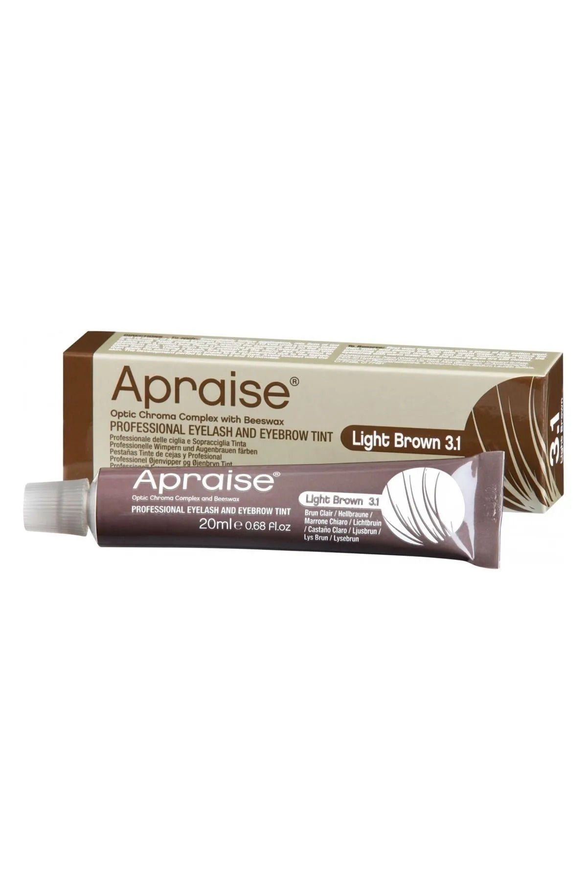 Apraise Kaş Kirpik Boyası 3.1 Açık Kahve 20 ml