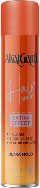Akat Gardi Saç Spreyi Ultra Strong (Ultra Sert) 400 ml.