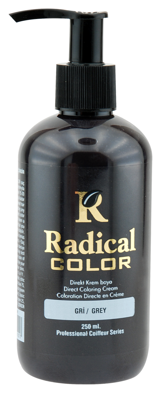 Radical Color Su Bazlı Saç Boyası (Gri) 250 ml