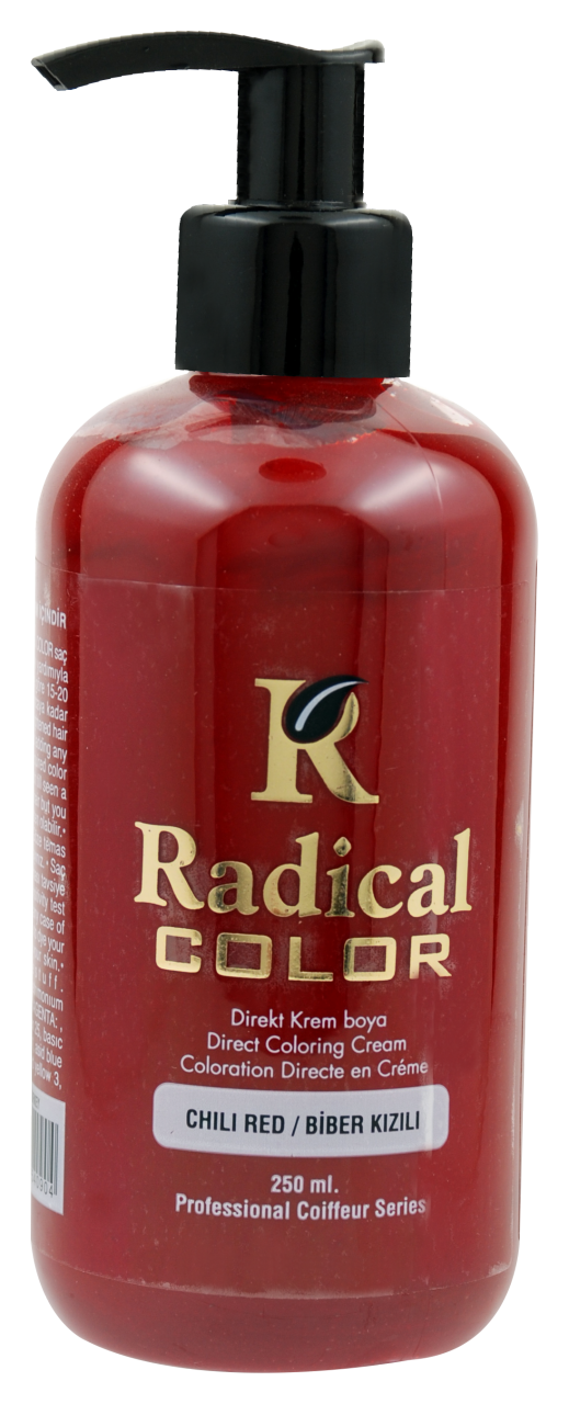 Radical Color Su Bazlı Saç Boyası (Biber Kızılı) 250 ml