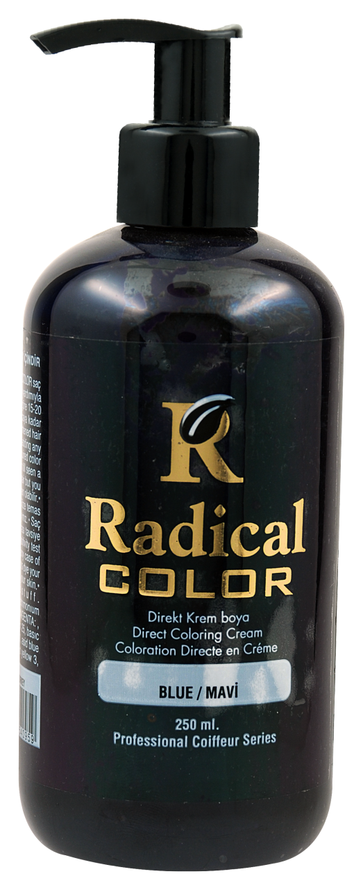 Radical Color Su Bazlı Saç Boyası (Mavi) 250 ml