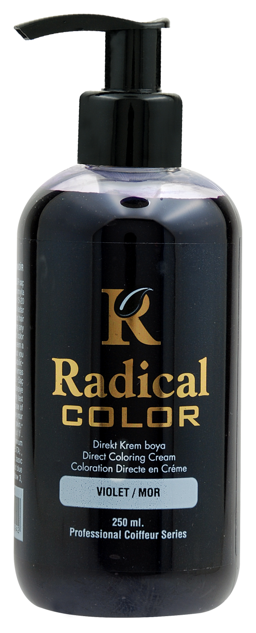 Radical Color Su Bazlı Saç Boyası (Mor) 250 ml