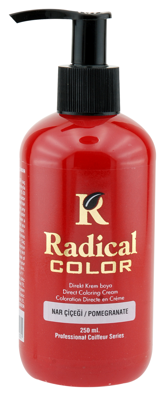 Radical Color Su Bazlı Saç Boyası (Nar Çiçeği) 250 ml