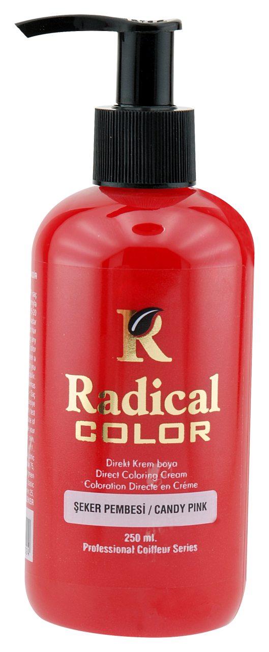 Radical Color Su Bazlı Saç Boyası (Şeker Pembe) 250 ml