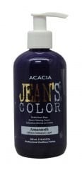 Jean's Color Su Bazlı Amonyaksız Saç Boyası (Amaranth) 250 ml.
