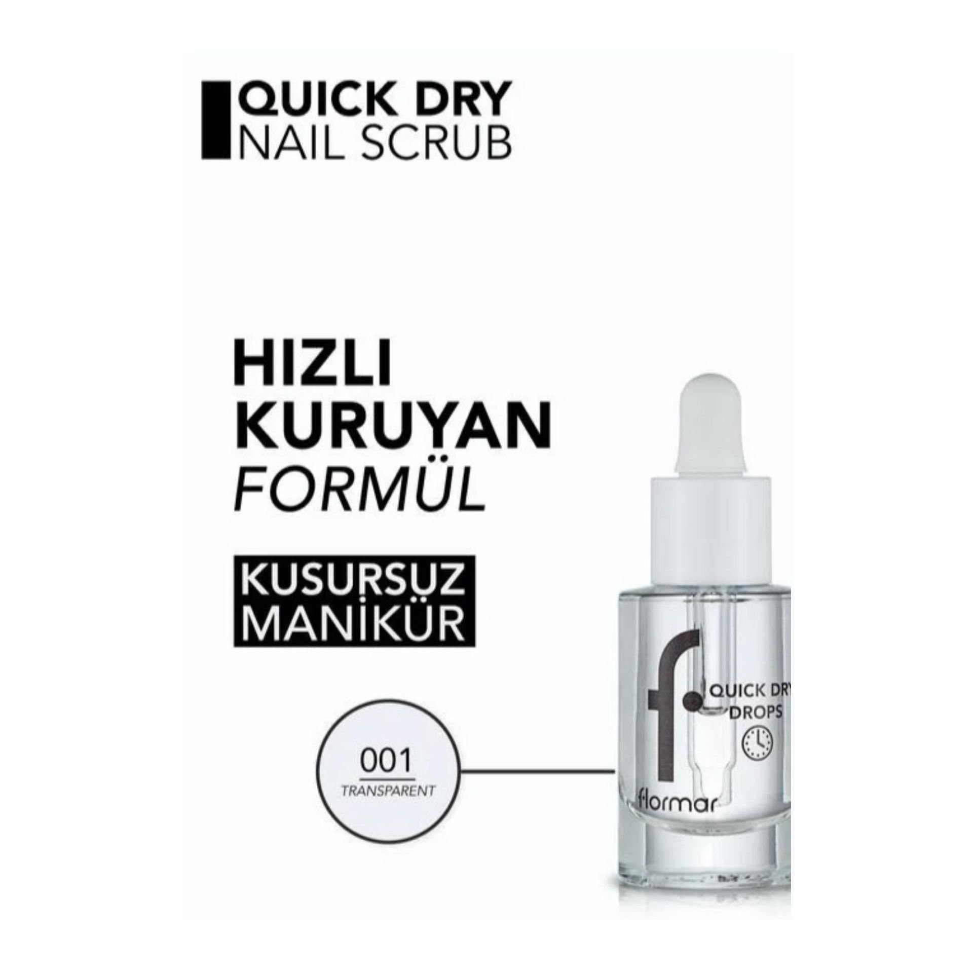 Flormar Quick Dry Drops Kurutucu Yağ