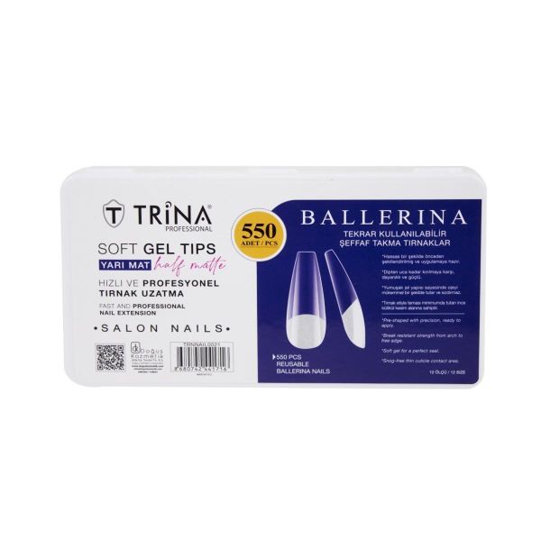 Trina 550li Soft Jel Tırnak Ballerina (Yarı Mat)