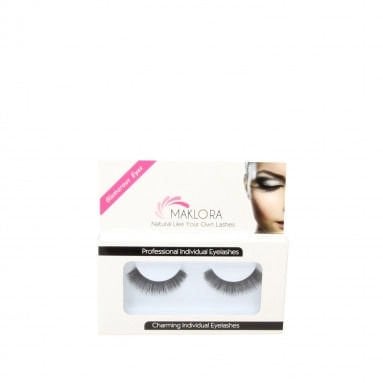 Maklora Natural Bütün Takma Kirpik  E01-06-12