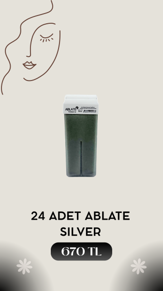 Ablate Kartuş Ağda Silver 24x100 ml