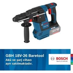 Bosch GBH 18V-26 Solo Akülü Darbeli Kırıcı-Delici