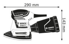 Bosch GSS 160 Multi Titreşimli Zımpara Makinası