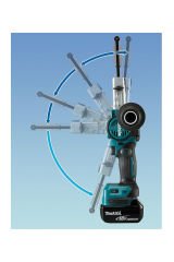 Makita DBS180RTJ 18 V 5 Ah Akülü Zımpara Makinesi