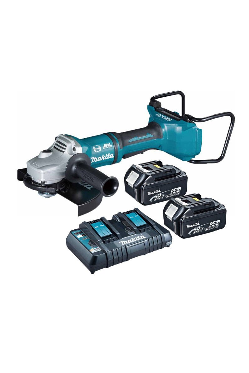 Makita DGA700RF2 Akülü Avuç Taşlama Makinesi 180mm 18X2V