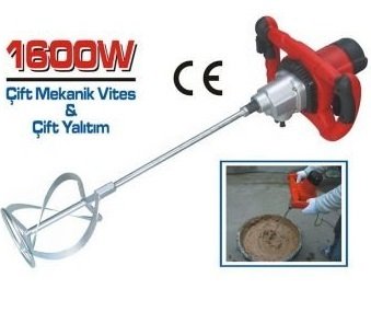 EUROMAX EX-75111 Elektrikli Boya Ve Harç Karıştırıcı Mikser 140 mm