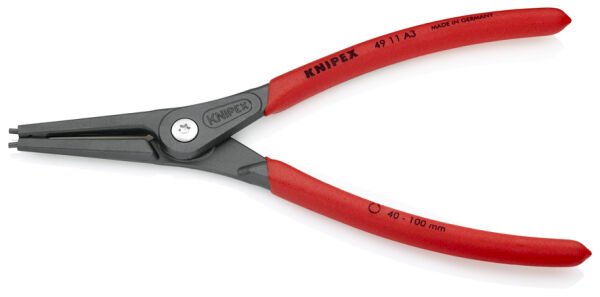 KNIPEX 49 11 A3 AGR HIZMET DÜZ DIS SEGMAN PENSI