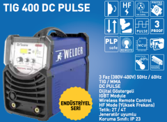 Welder Tig 400 Dc Pulse Tig Kaynak Makinası