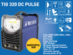 Welder Tig 320 Dc Pulse Tig Kaynak Makinası