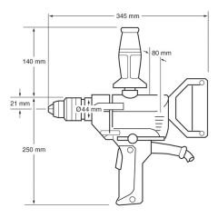 Makita 6013BR Darbesiz Matkap Karıştırıcı