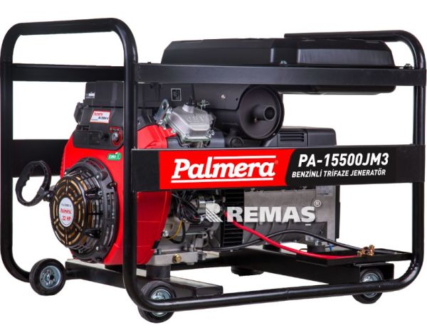 Palmera PA 15500 JM3 Marşlı 15 kVA Trifaze Benzinli Jeneratör