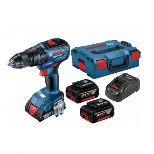 Bosch GSB 18V-50 2x5 Ah Akülü Darbeli Vidalama Makinesi