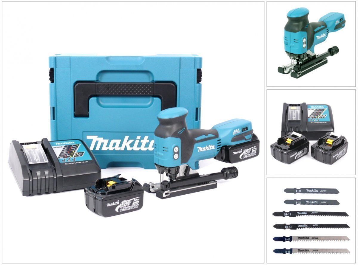 Makita DJV181RFJ 18V 3 Ah Akülü Dekupaj Testere