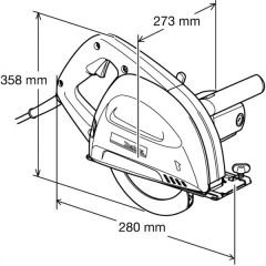 Makita 4131 Metal Kesme Makinası El Tipi