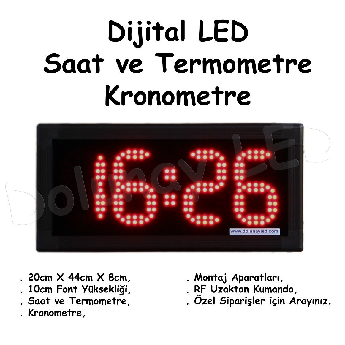 Dijital Kronometre Sayıcı