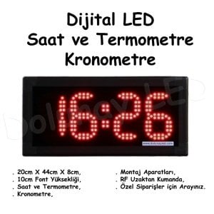 Dijital Kronometre Sayıcı