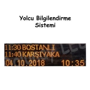 LED Yolcu Bilgilendirme Panosu