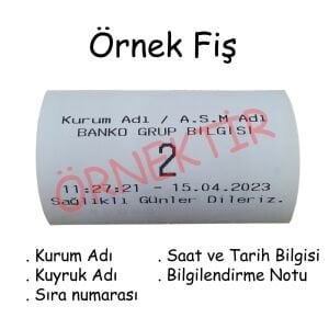 Öğrenci Kayıt Sıramatik 5 Kullanıcı