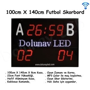 Futbol Skorbordu 100cm X 140cm