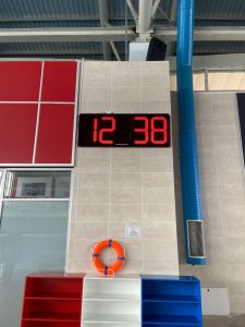 Dijital LED Saat Termometre 53cm