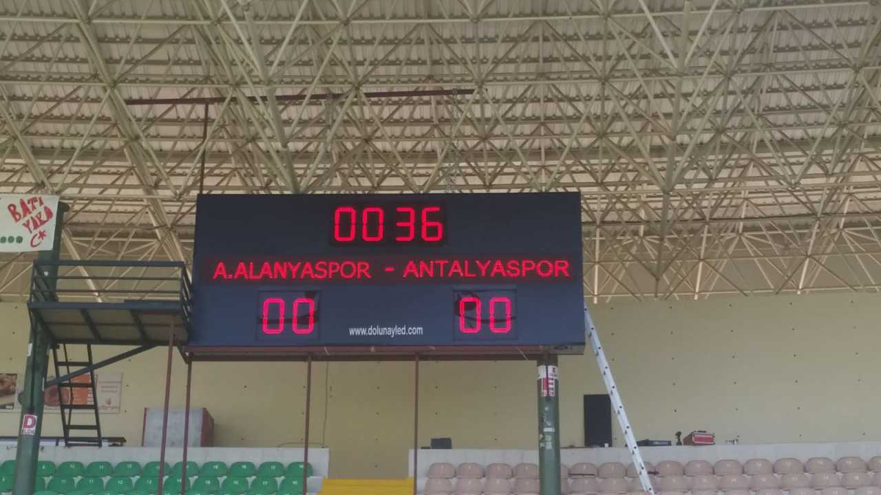 Futbol Skorbord 250cm x 600cm