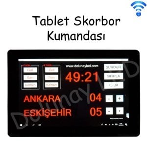 LED Ekran Skorbord Tablet PC Kontrollü