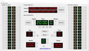 NBA Tipi Skorbord 240cm x 320cm