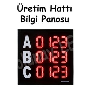 Üretim Hattı Bilgi Panosu