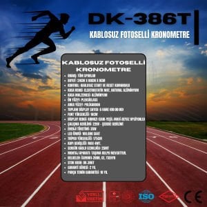DK-386 Kablosuz Fotoselli Kronometre