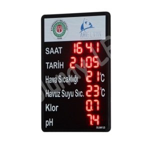 Havuz Suyu Parametreleri 80cm X 120cm Ölçüm Problu
