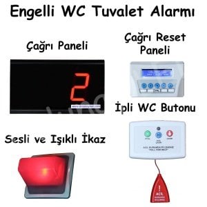 Engelli WC Tuvalet Alarmı