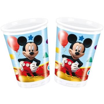 8 Li Mickey / Miki Playful Plastik Bardak