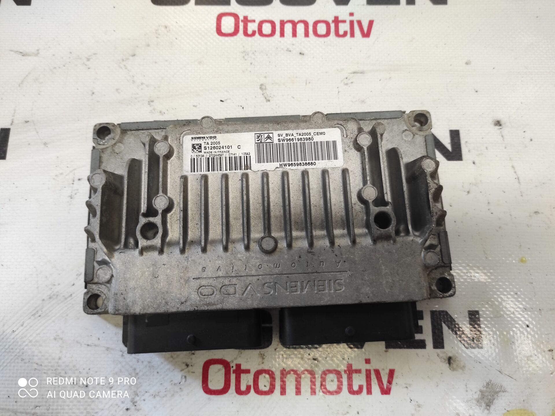 Citroen C4 Şanzıman Beyni