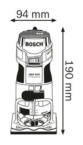 Bosch GKF 600 Kenar Freze Makinesi 060160A100