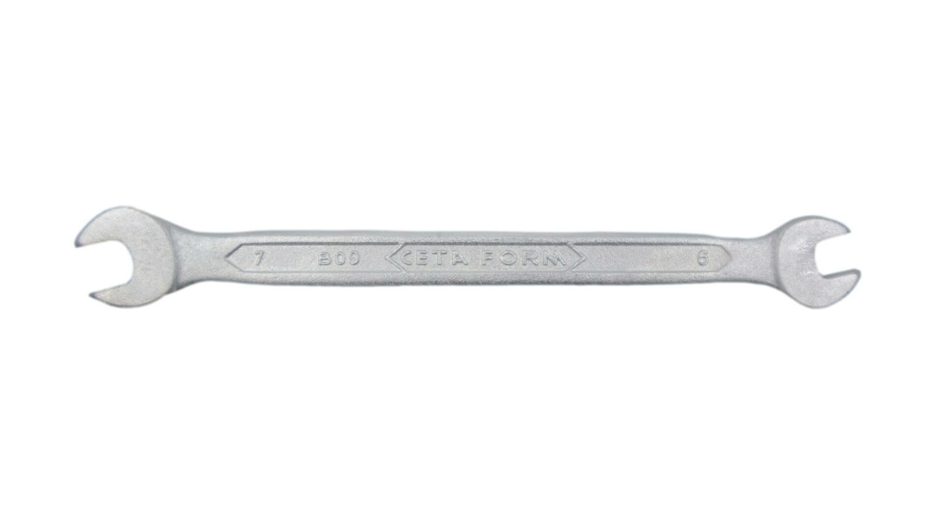 Ceta Form 06 x 07 mm  Uzun Açık Ağız Anahtar B09-0607