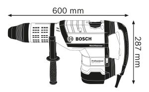 Bosch GBH 12-52 DV Sds Max Kırıcı-Delici Matkap 11,9 Kg 0611266000