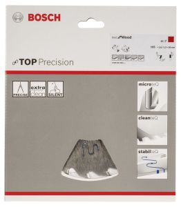 Bosch Best Sessiz 165*20 mm 20 Diş Ahşap Testeresi 2608642385