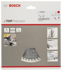 Bosch Best Sessiz 165*20 mm 48 Diş Ahşap Testeresi 2608642384